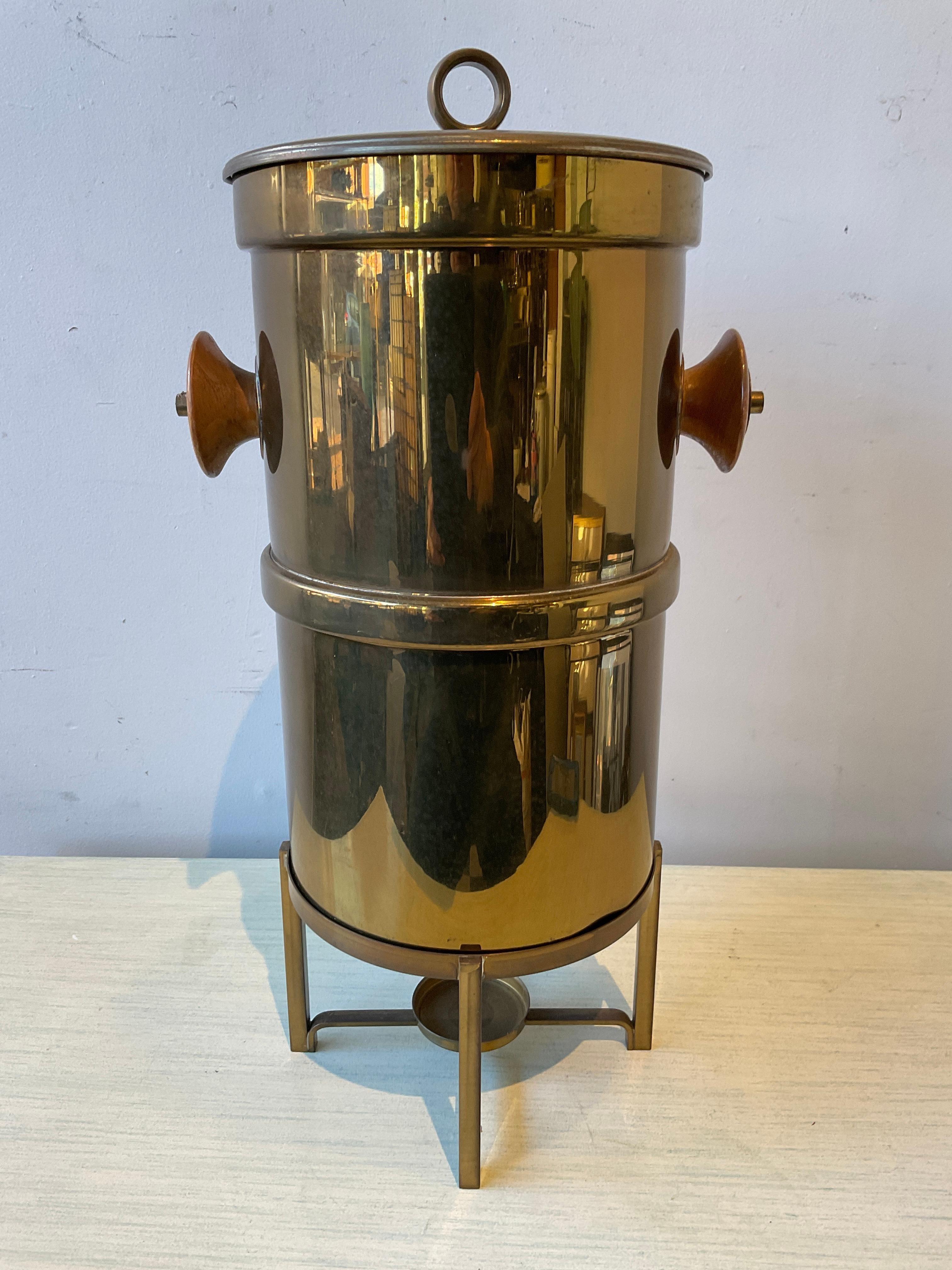 Brass Georges Briard  Coffee Urn For Sale