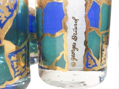 Service de bar Georges Briard:: motif "Europa":: 16 pièces