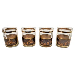 Georges Briard Glassware Barware Double Old Fashioned Set of 4