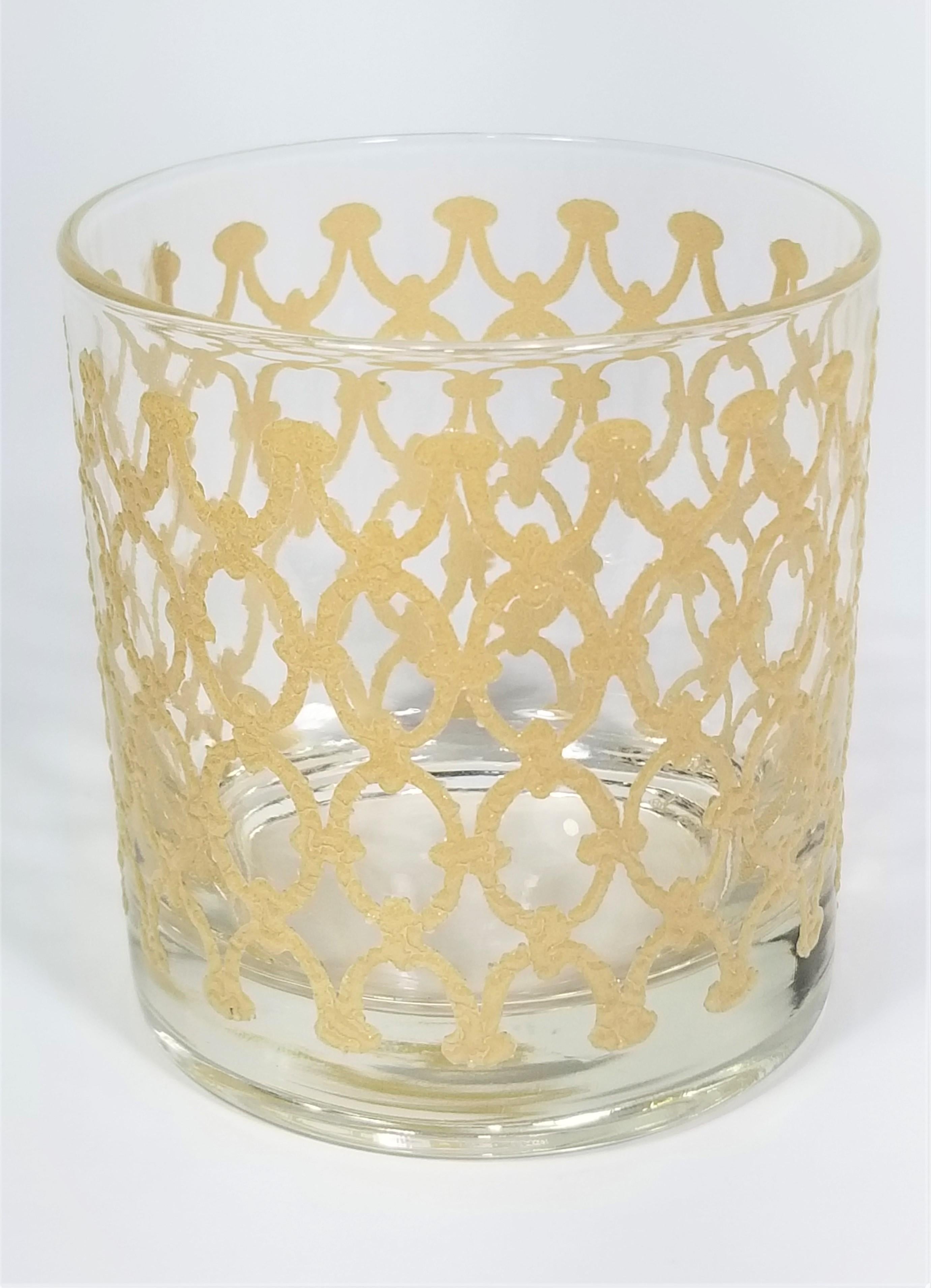 Vaisselle de bar en verre de Georges Briard, milieu du siècle, 1970 en vente 3
