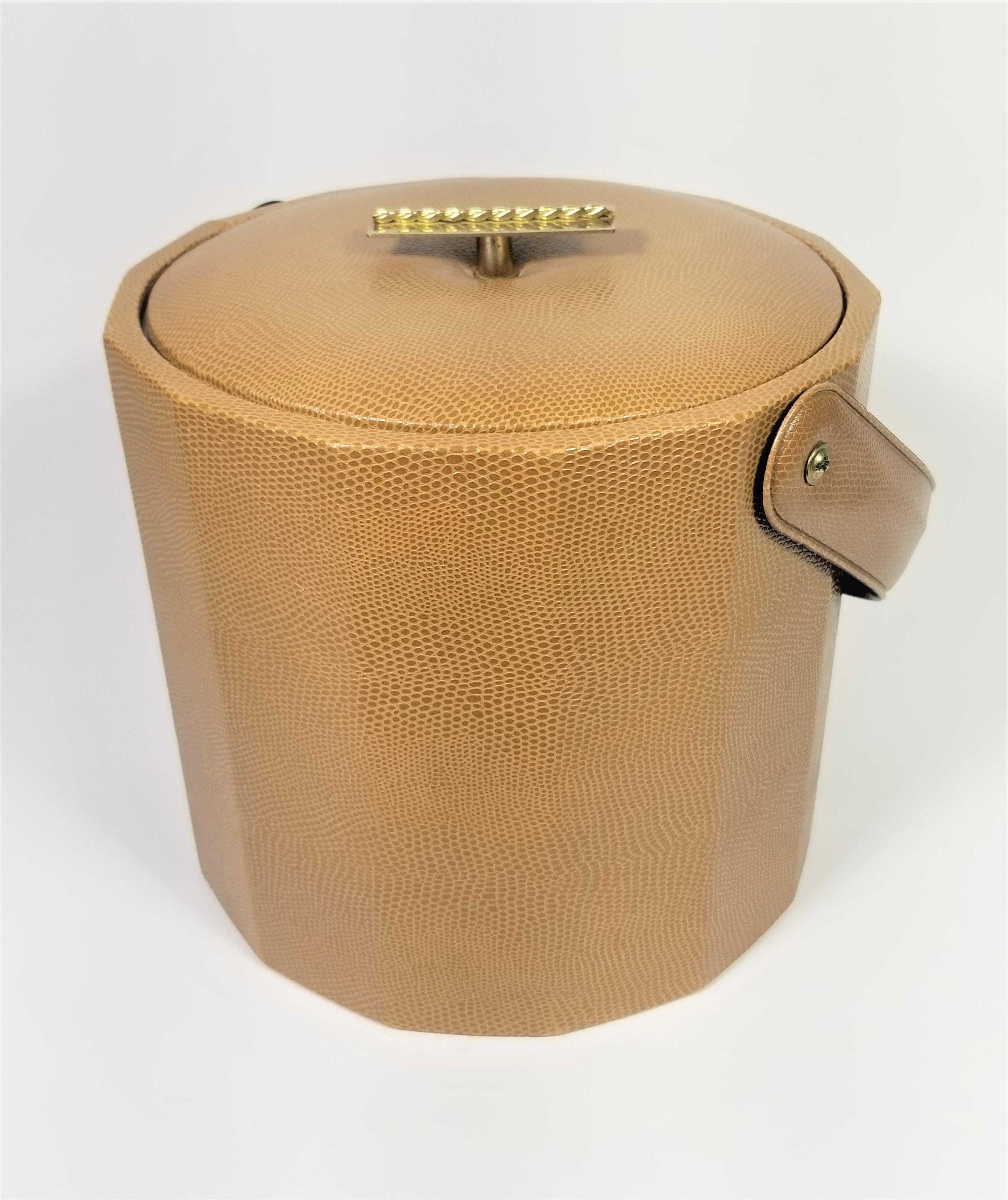 Brass Georges Briard Ice Bucket  Mid Century 1970s  For Sale