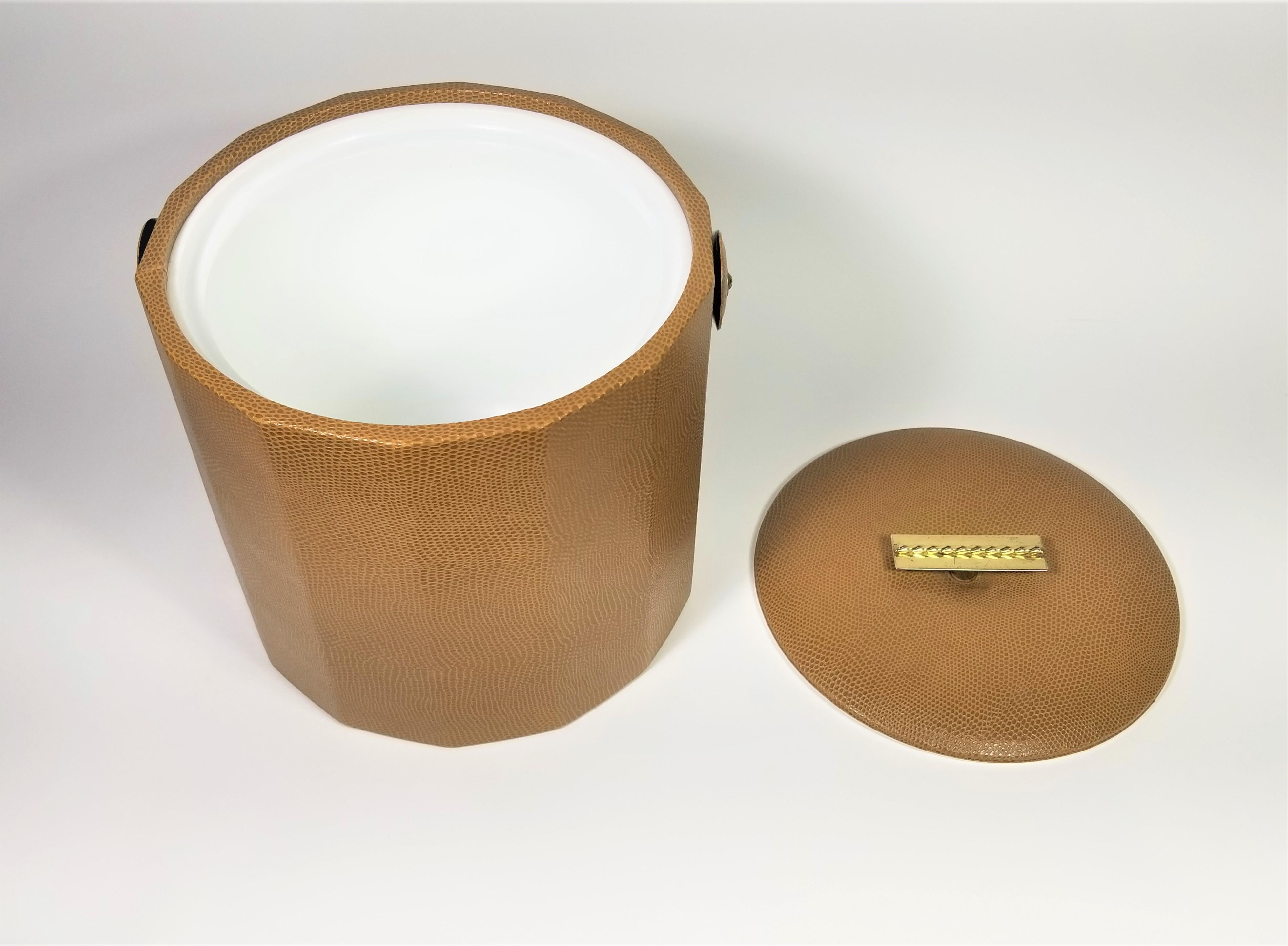 Georges Briard Ice Bucket  Mid Century 1970s  For Sale 3