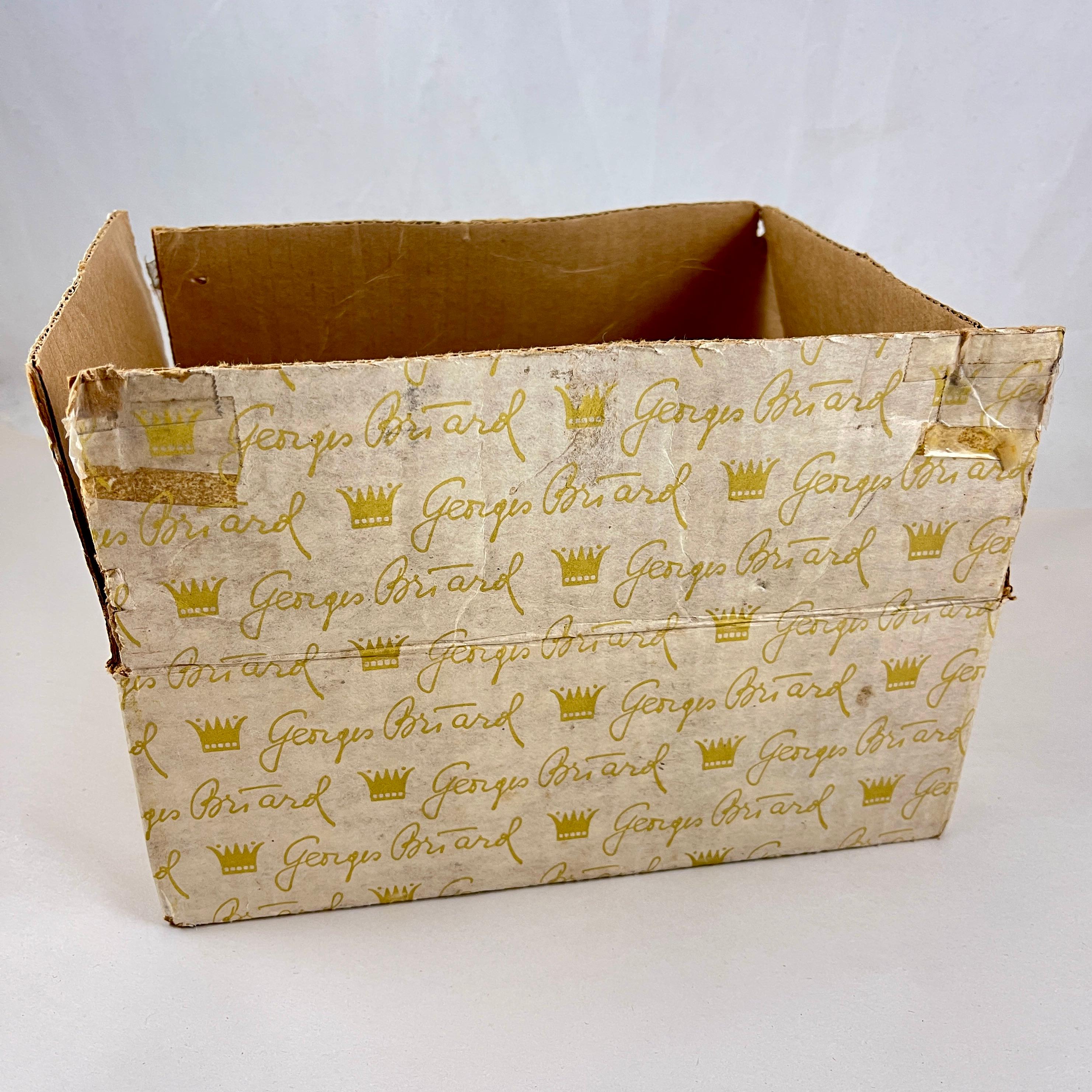 Georges Briard ‘Window’ Rocks Glasses, Set of 6 in original box - 1960s 6