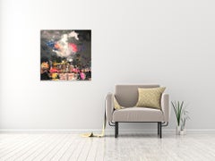 Paris Quai De Seyne - Abstract Oceanscape Painting by GECA