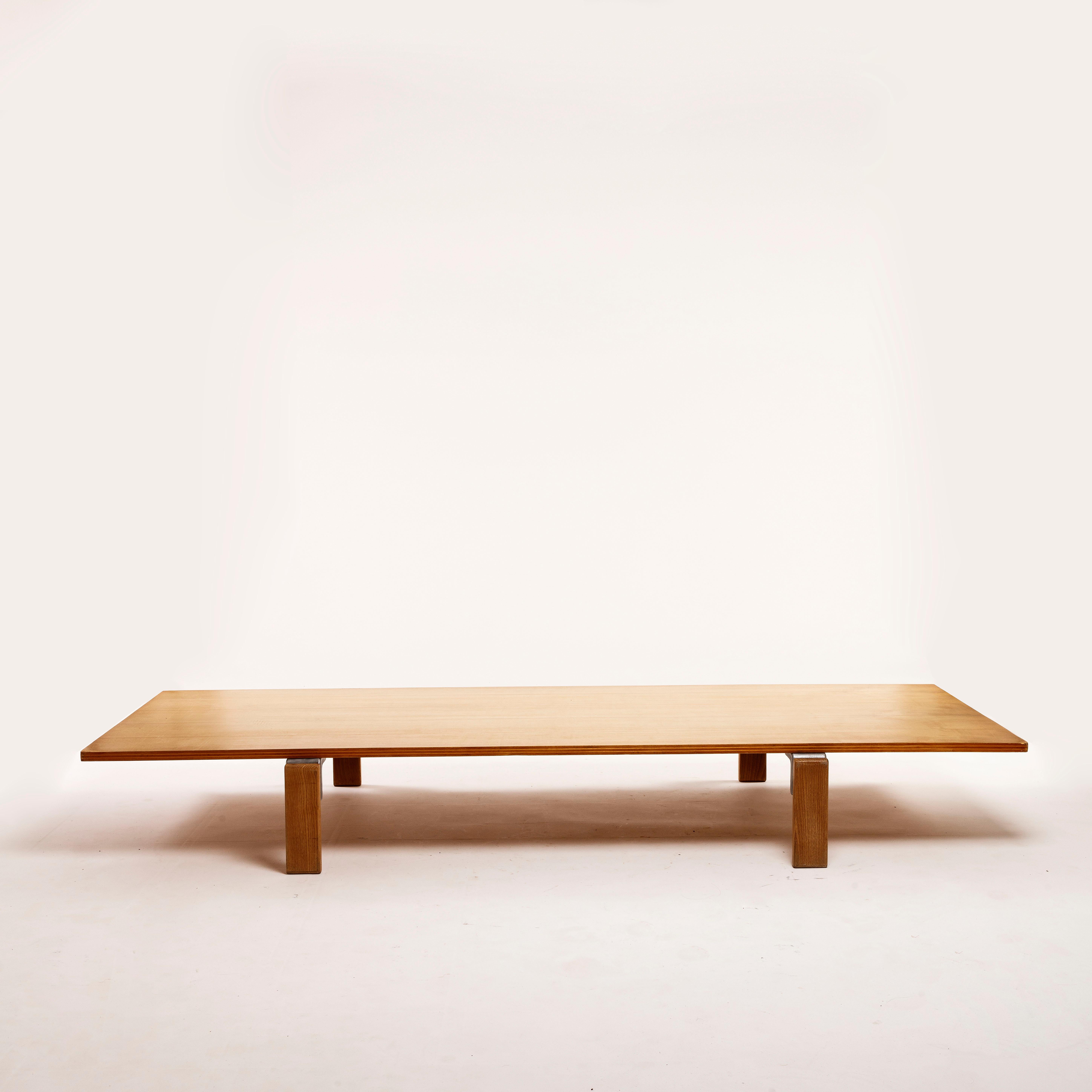Georges Candilis & Anja Blomstedt raro letto da giorno minimalista, Francia 1969 in vendita 3