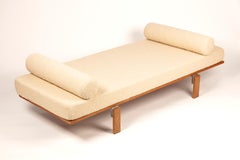 Georges Candilis & Anja Blomstedt raro Daybed minimalista, Francia 1969