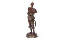 Le Garde Du Harem, escultura orientalista monumental de bronce de G. Coudray
