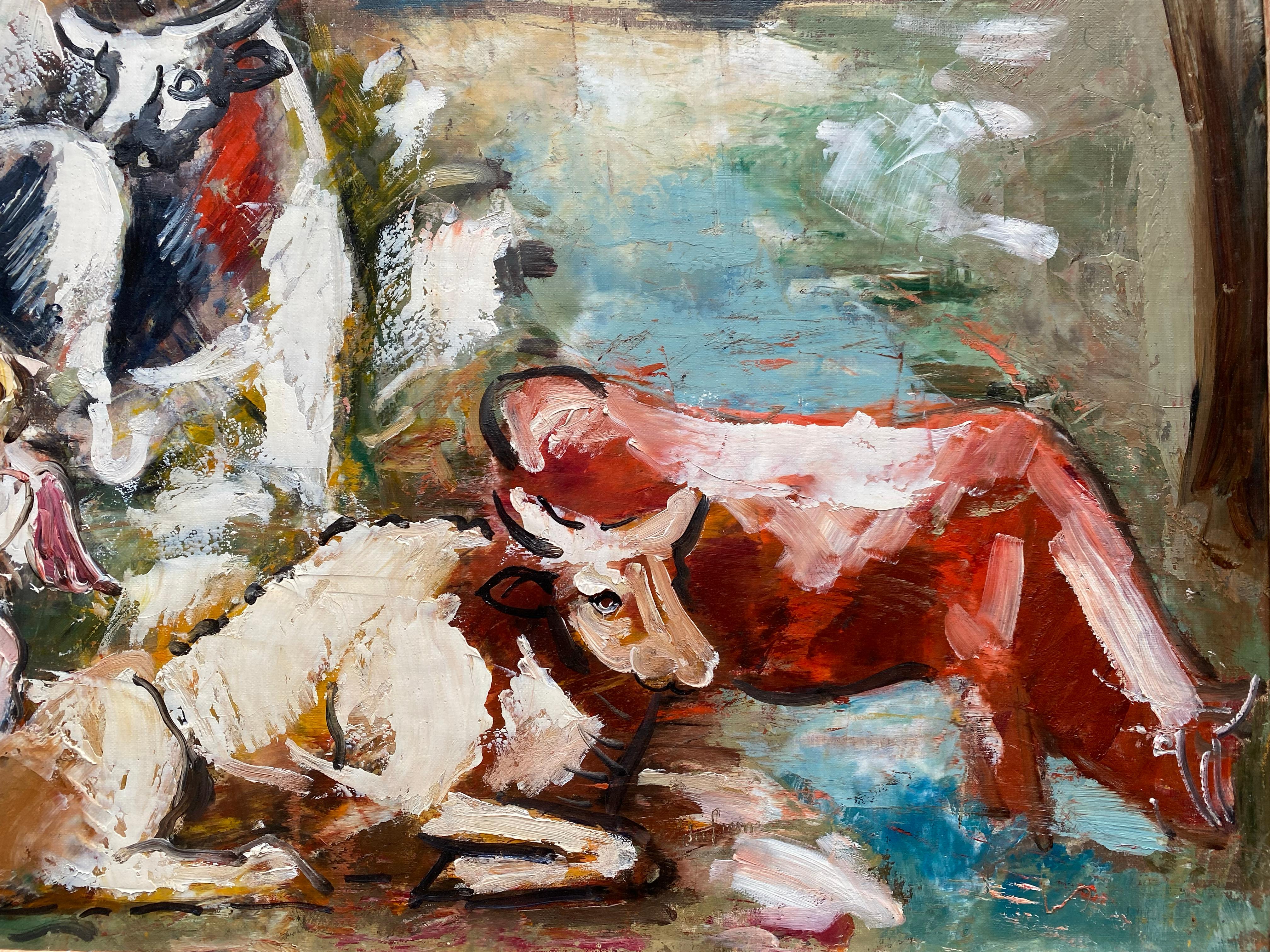 'Le Jugement de Pâris' by Georges Charles Dufresne (1876 – 1936) French Painter For Sale 8