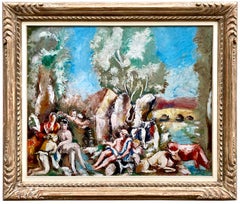 Le Jugement de Pâris" de Georges Charles Dufresne (1876 - 1936) Pintor francés