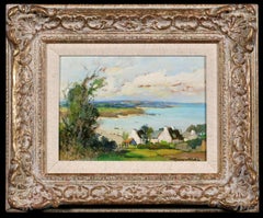 La Baie D'Yffiniac - Post Impressionist Landscape Oil by Charles Robin