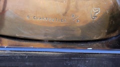 L'Arbre de Vie, Bronzeskulptur im Art Déco-Stil mit Goldpatina von Georges Charpentier