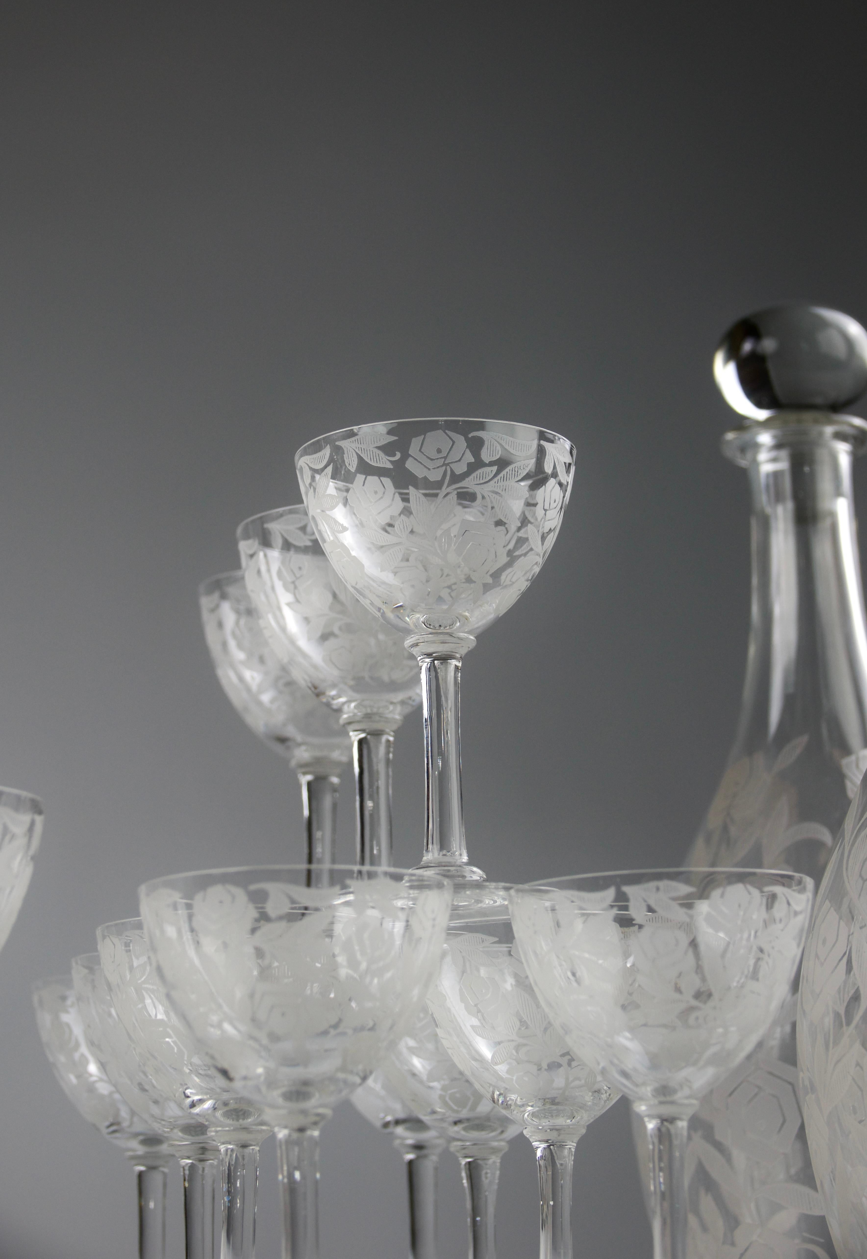 Georges Chevalier para Baccarat, Cristalería 