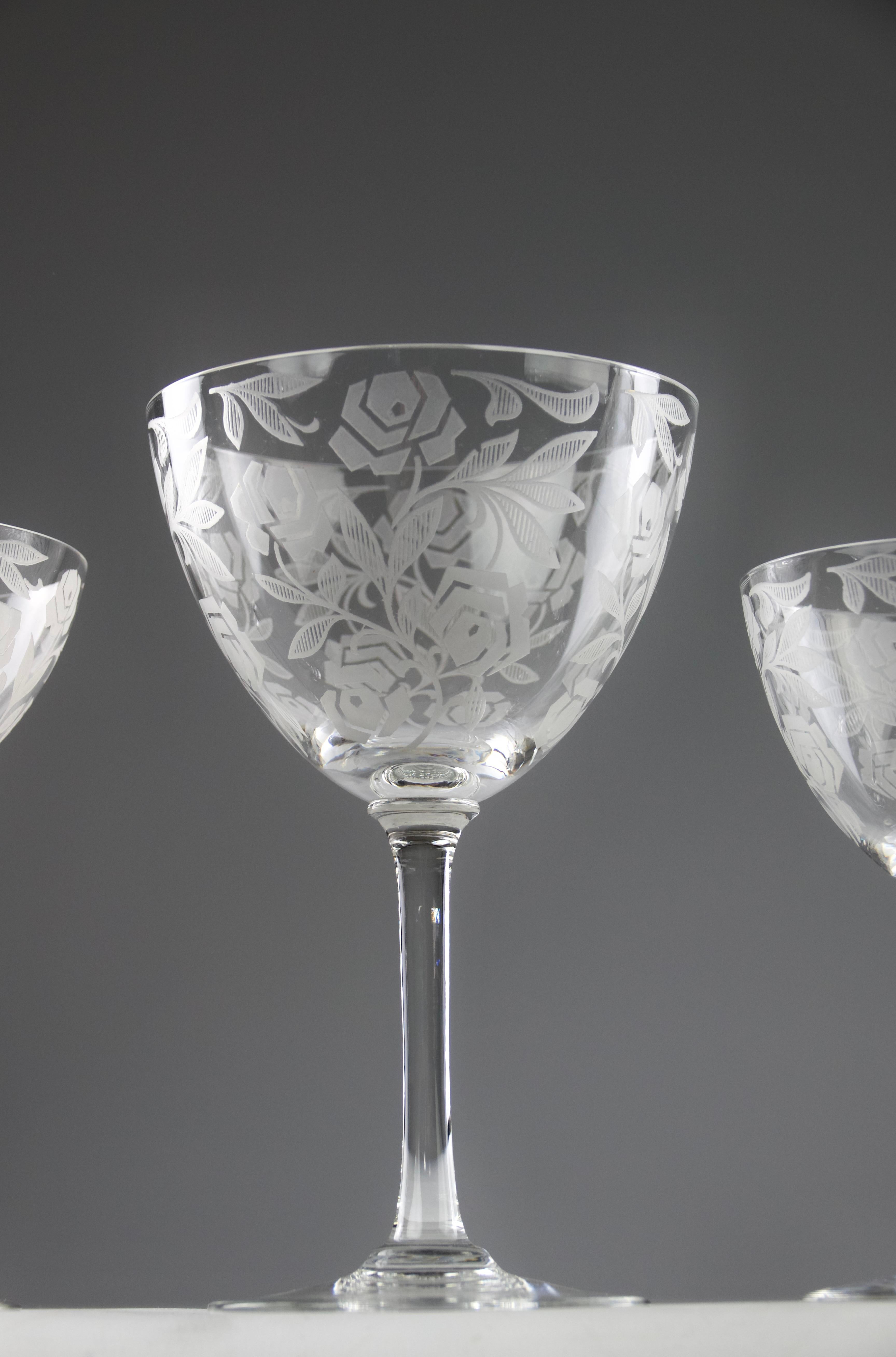 Georges Chevalier para Baccarat, Cristalería 