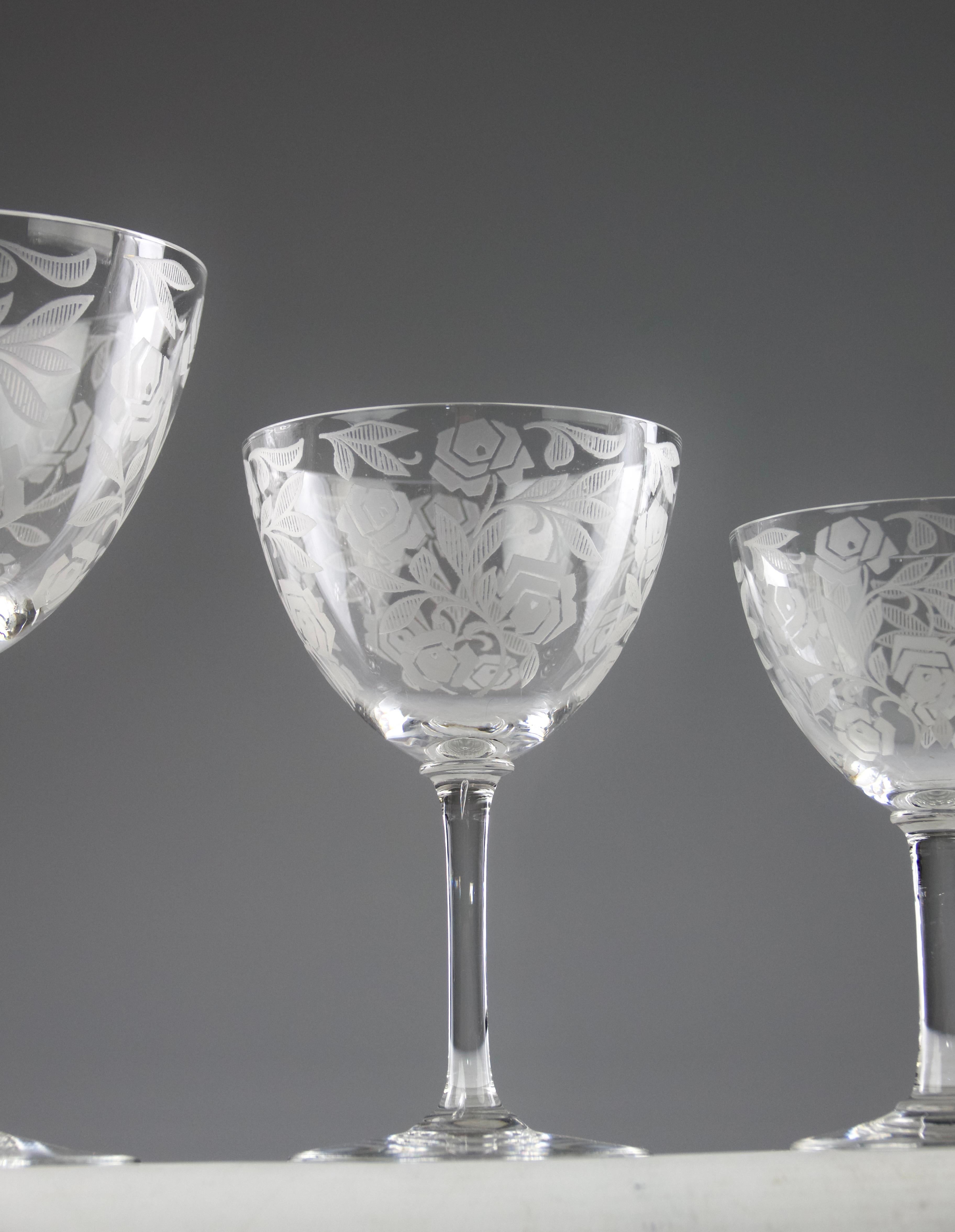 Georges Chevalier para Baccarat, Cristalería 