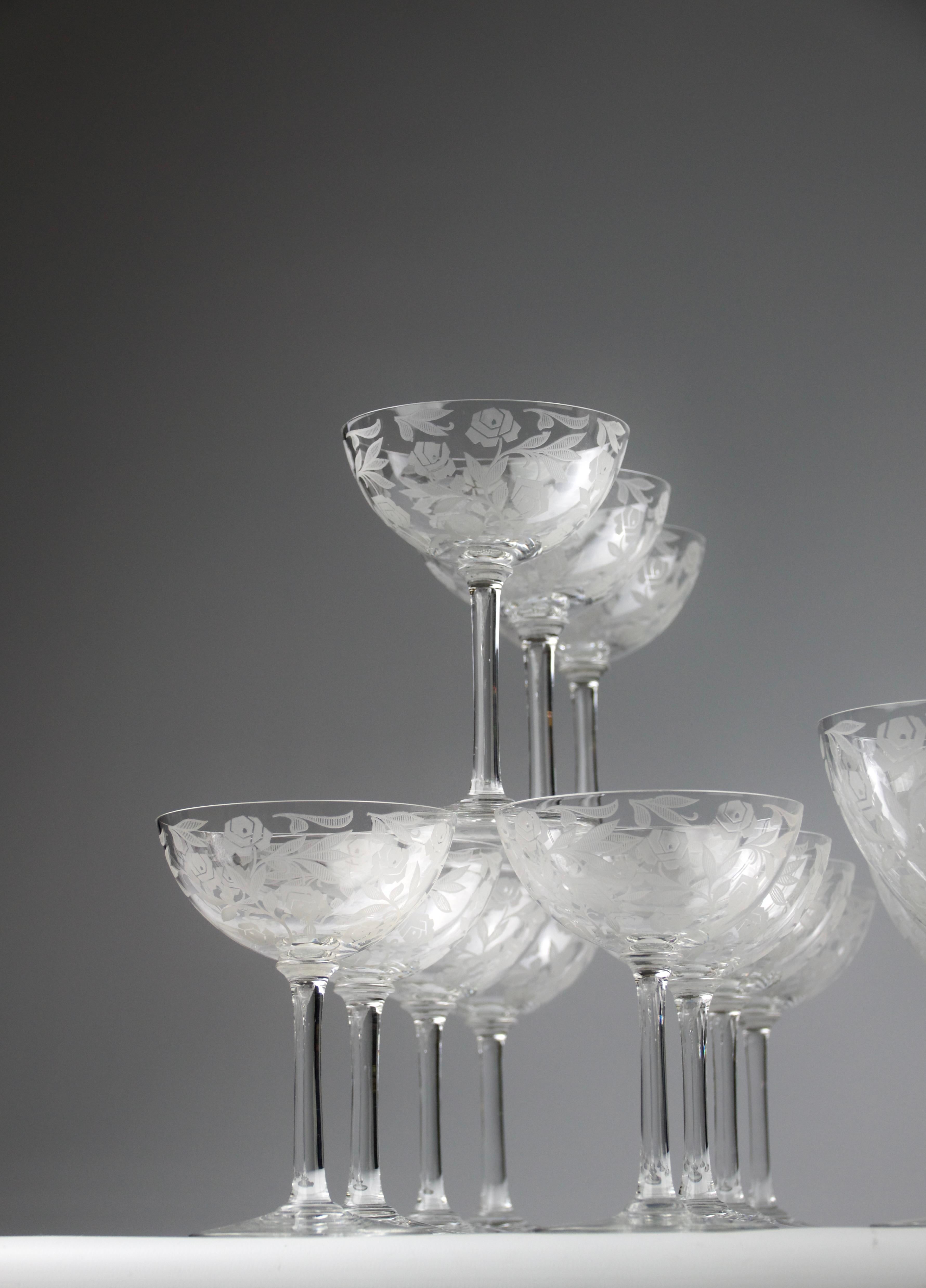 Georges Chevalier para Baccarat, Cristalería 