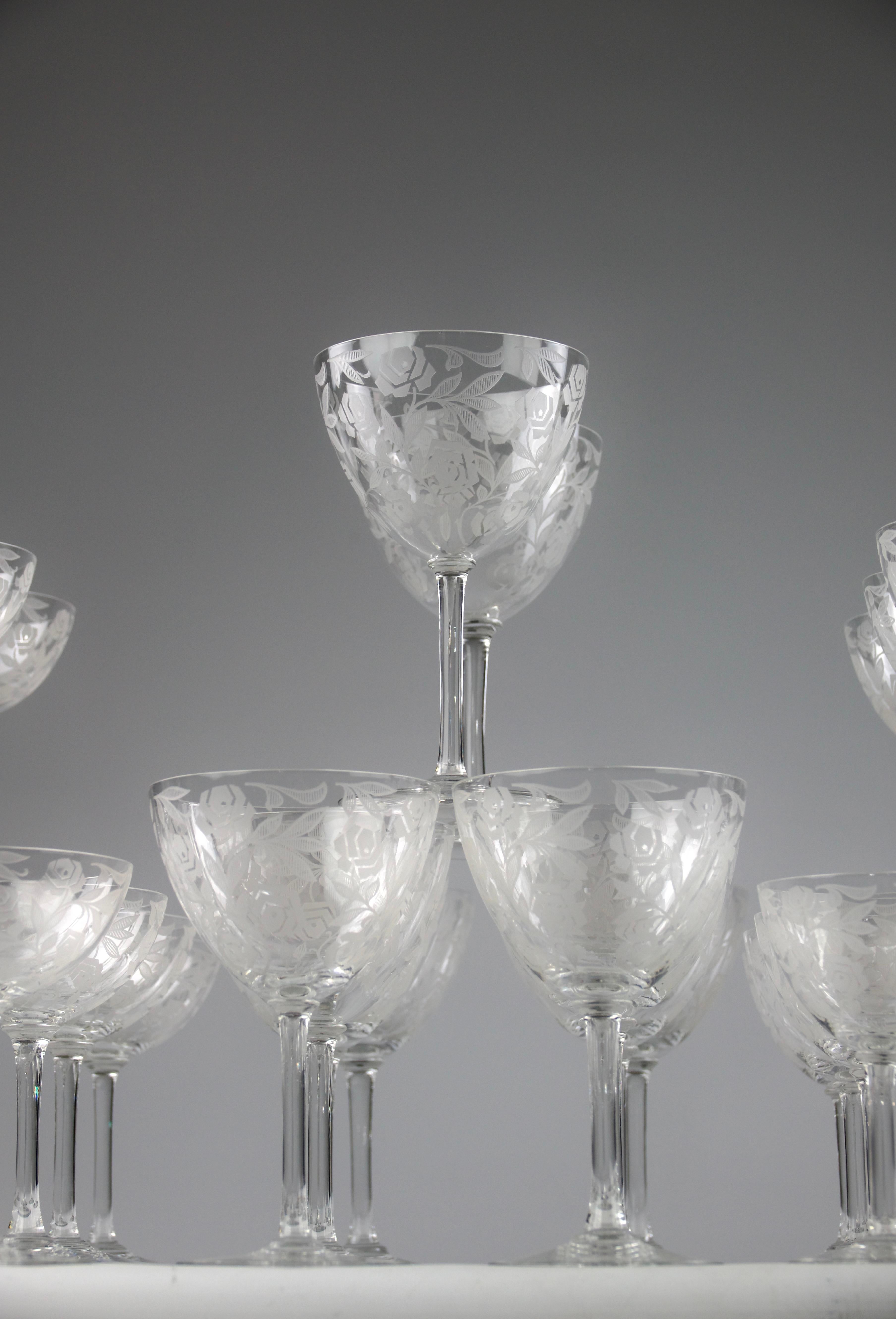 Georges Chevalier para Baccarat, Cristalería 