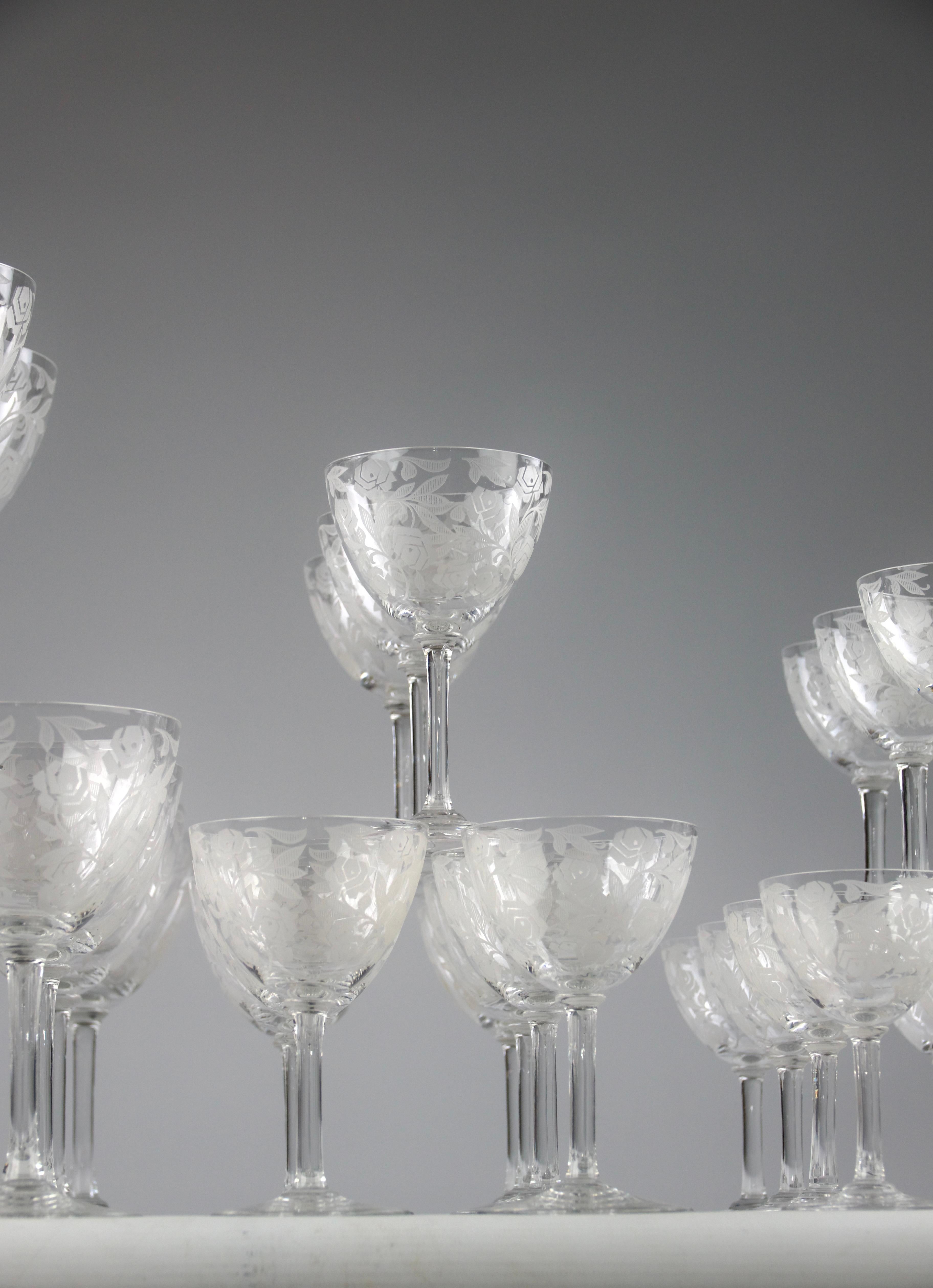 Georges Chevalier para Baccarat, Cristalería 