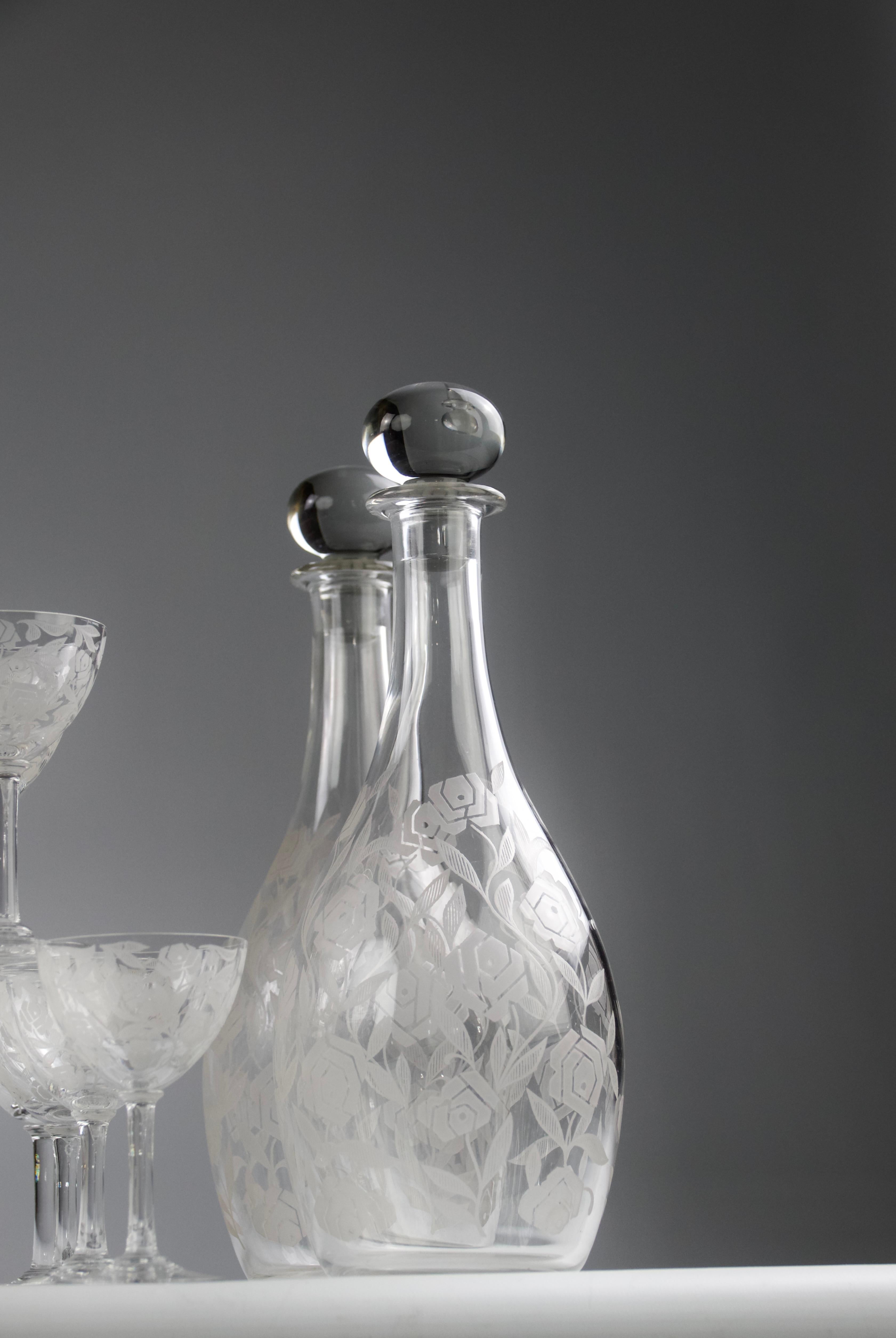 Georges Chevalier para Baccarat, Cristalería 