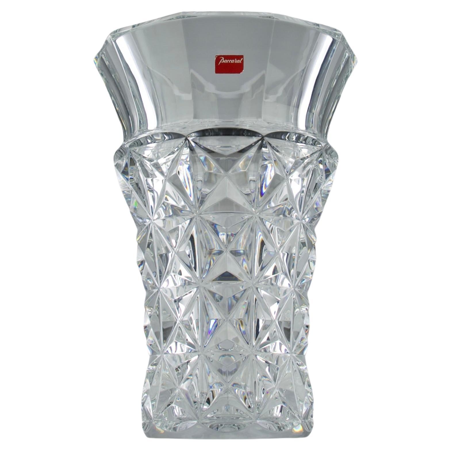 Georges Chevalier pour Baccarat, Vase en cristal "Célimène