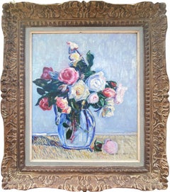 Antique Roses: Fauve Avant Garde Floral Still Life, 1910 