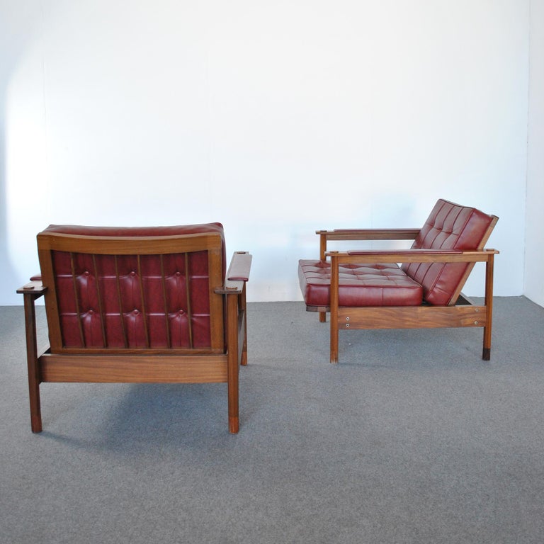 Georges Coslin Armchairs Midcentury Mid Sixties For Sale at 1stDibs ...