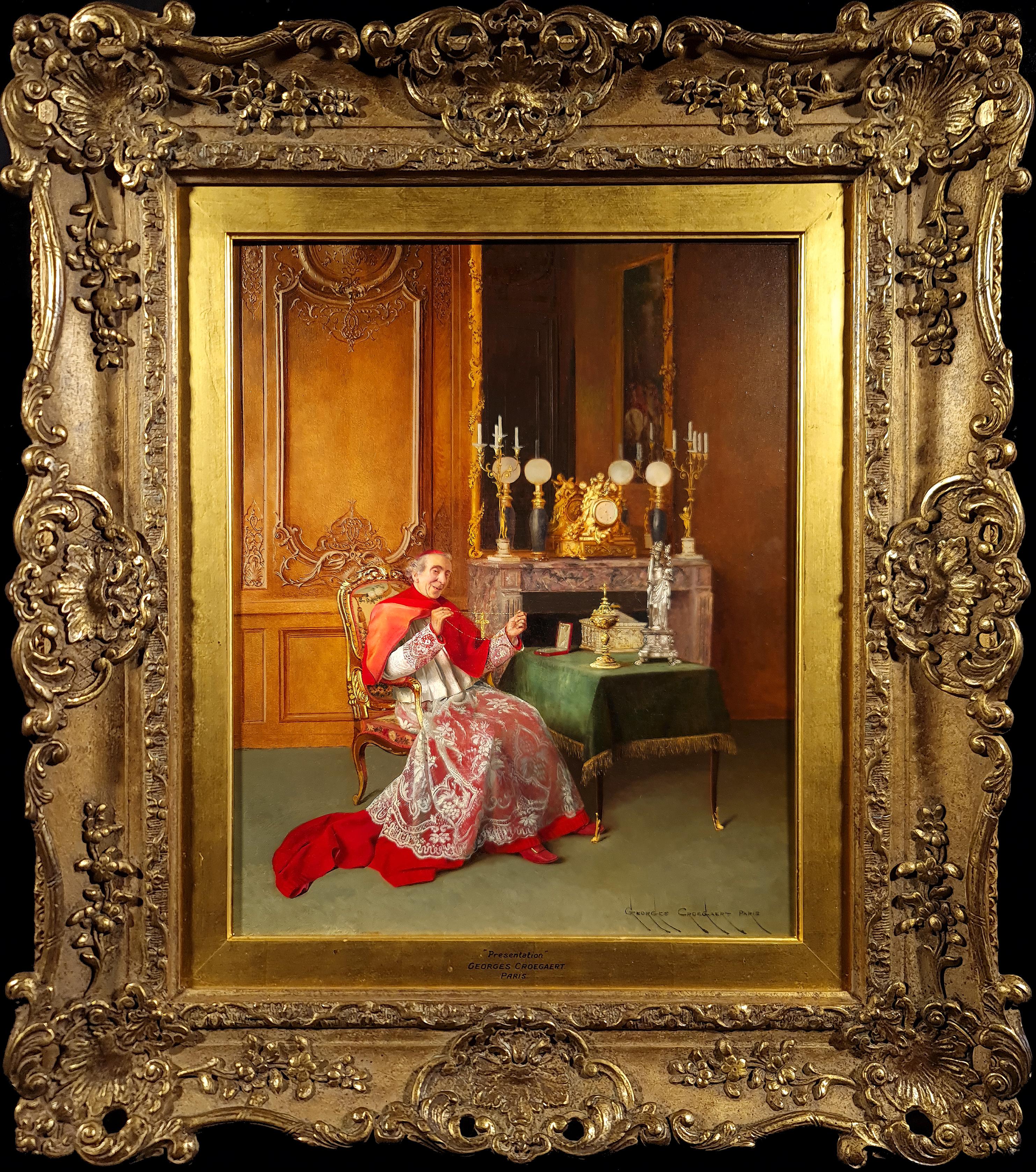 Figurative Painting de Georges Croegaert - Presentación