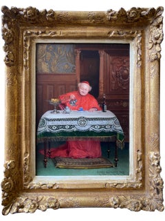 Antique Tea Time, Georges Croegaert, Antwerp 1848 – 1923, Belgian – French Painter