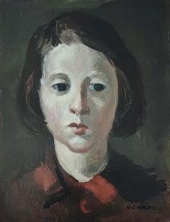 Vintage Portrait of a little girl