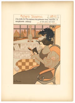(nach) Georges De Feure - lithographiertes Plakat
