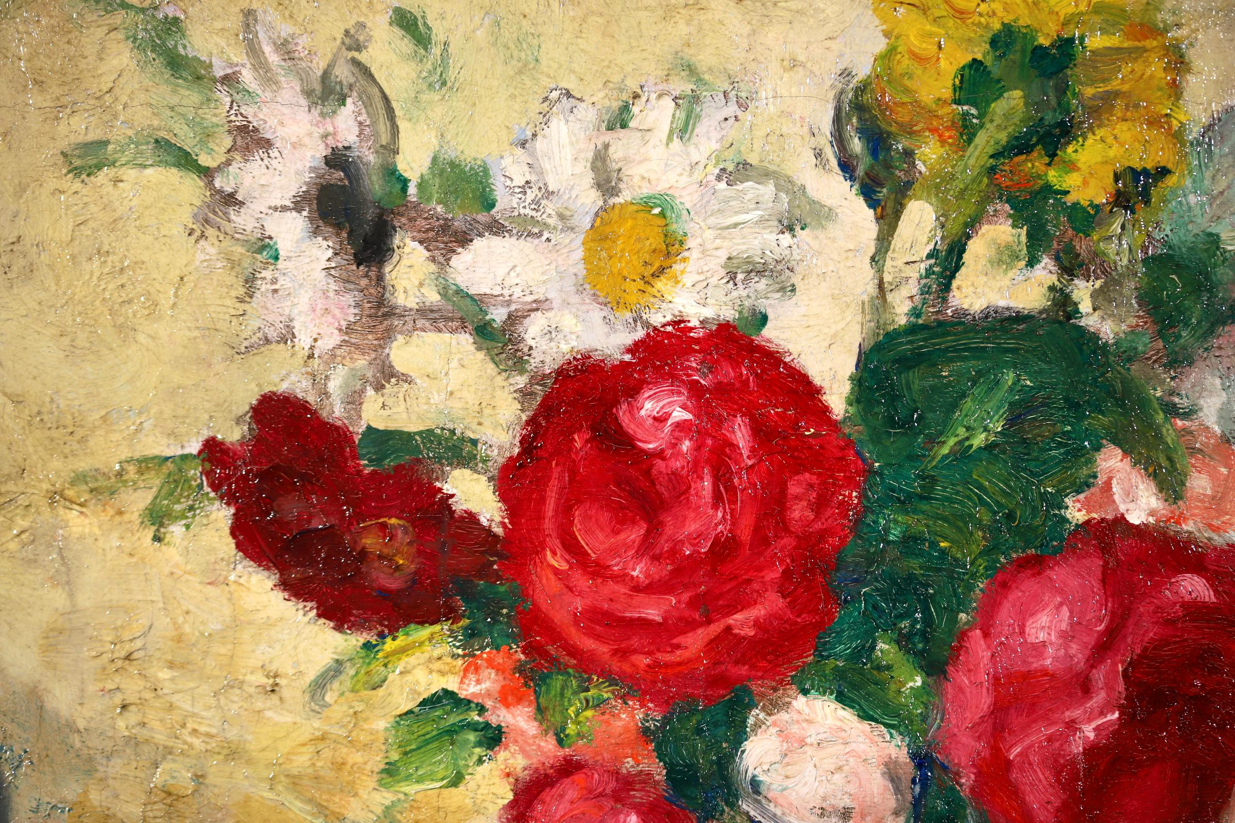 Fleurs & Fruit - Post Impressionist Oil, Still Life Flowers - Georges D'Espagnat 3