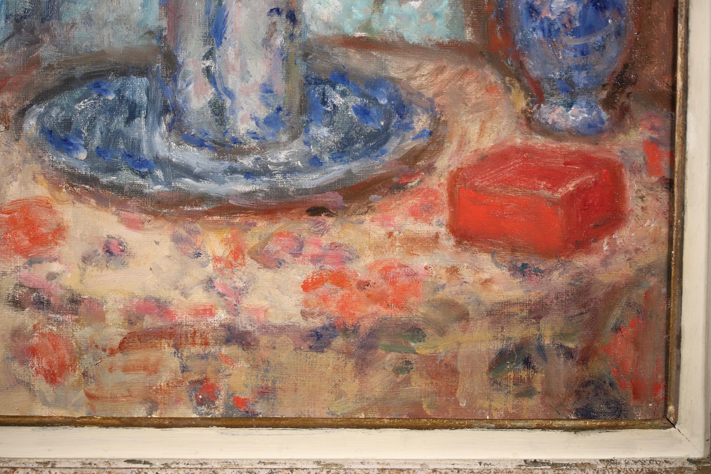 Fleurs - Post Impressionist Oil, Still Life Flowers by Georges D'Espagnat 7