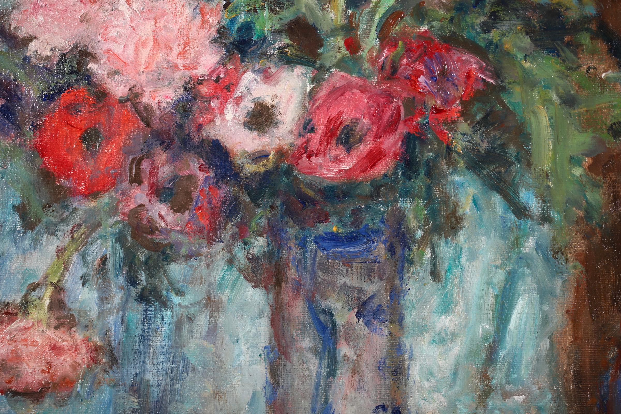 Fleurs - Post Impressionist Oil, Still Life Flowers by Georges D'Espagnat 2