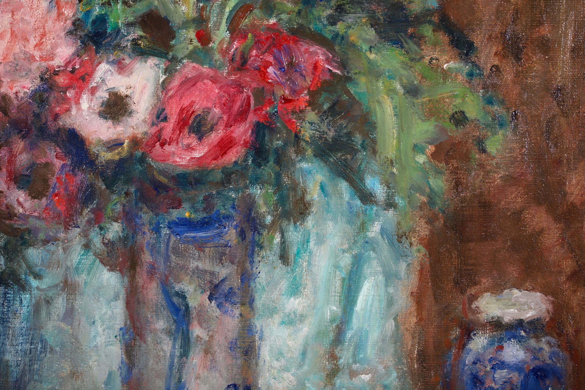 Fleurs - Post Impressionist Oil, Still Life Flowers by Georges D'Espagnat 3
