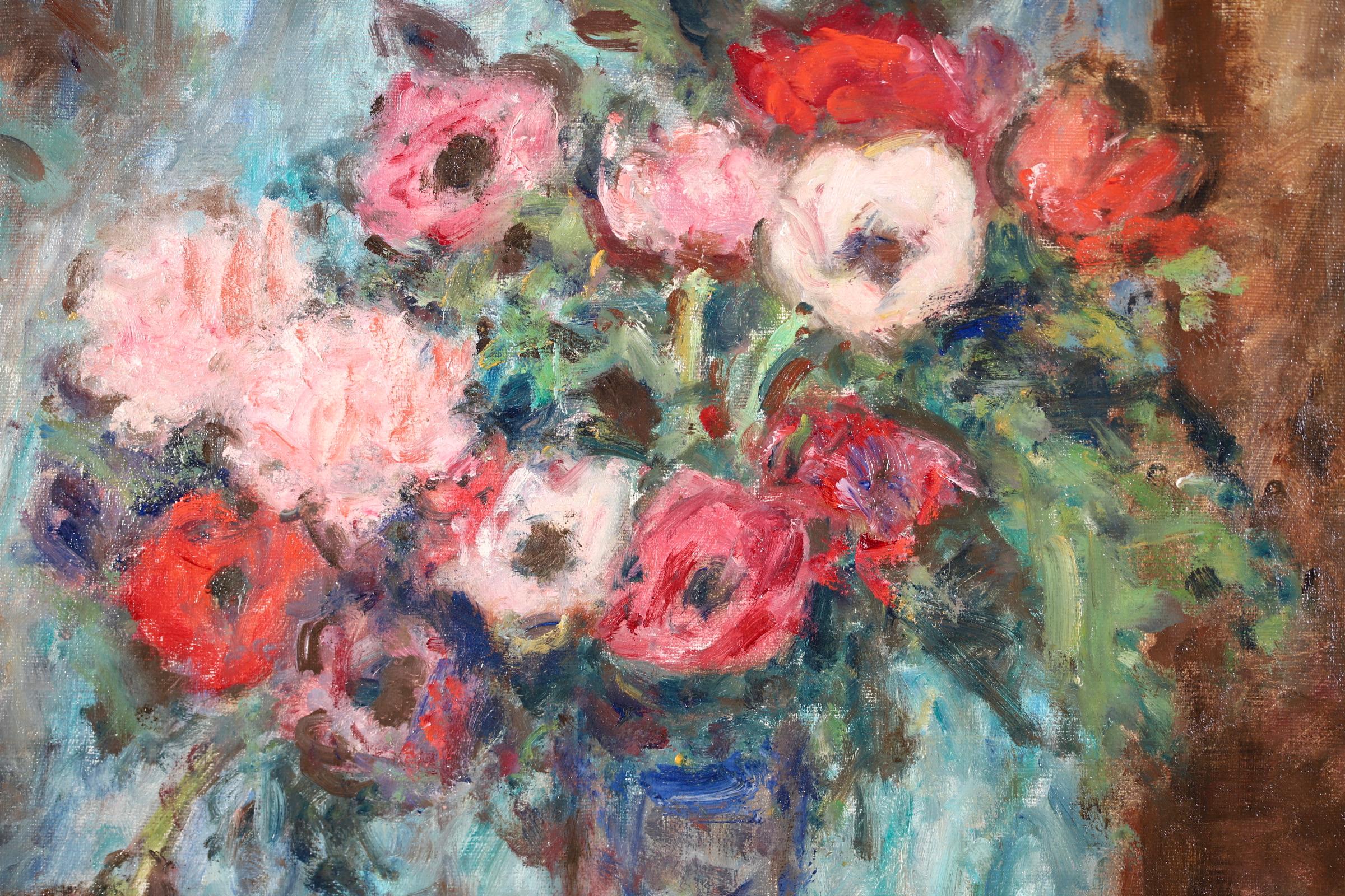 Fleurs - Post Impressionist Oil, Still Life Flowers by Georges D'Espagnat 4