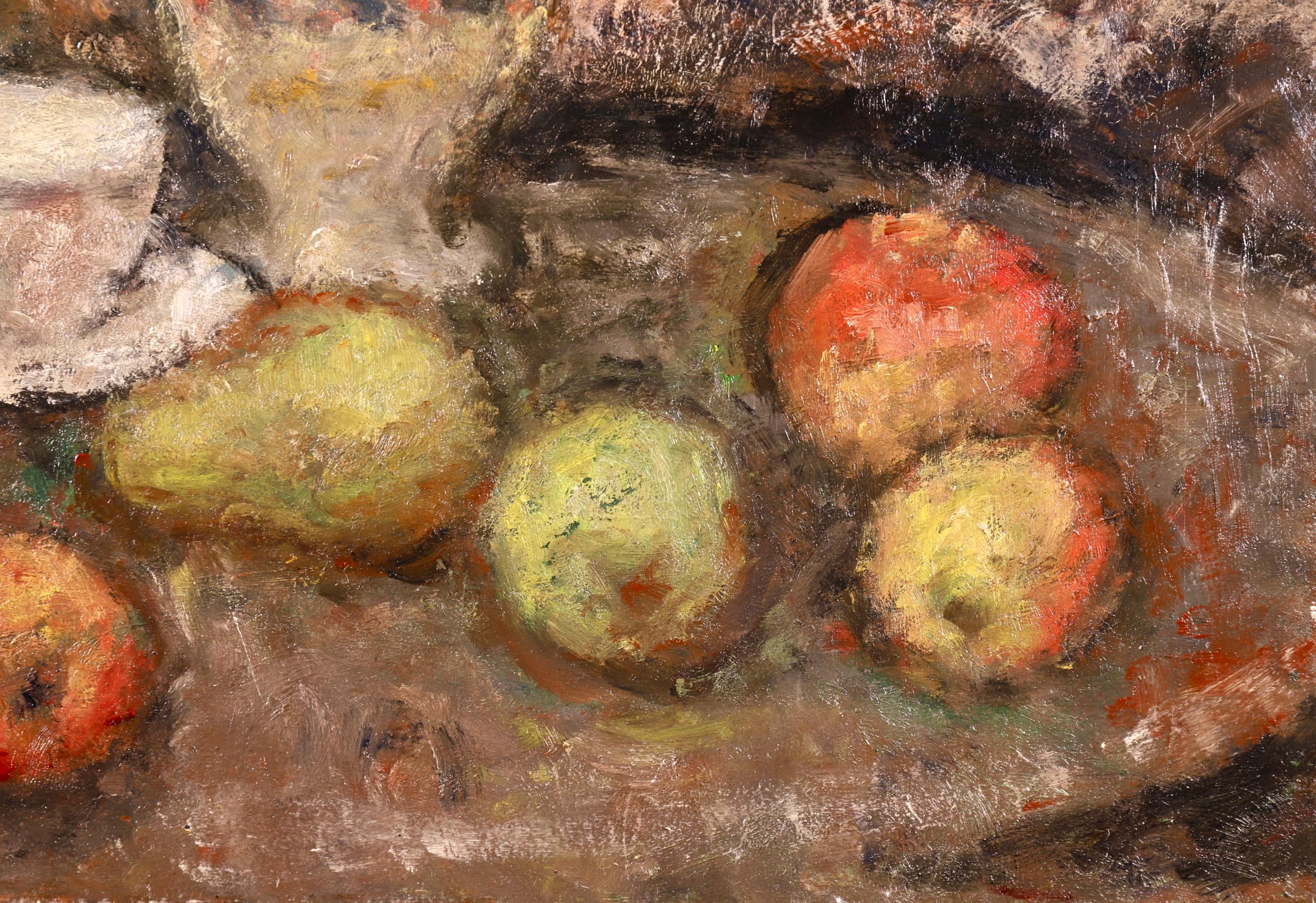 Nature Morte - Post Impressionist Oil, Still Life of Fruit by Georges D'Espagnat 2