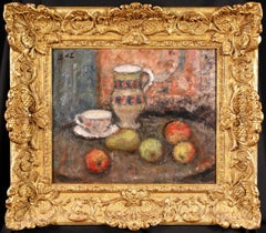Nature Morte - Post Impressionist Oil, Still Life of Fruit by Georges D'Espagnat