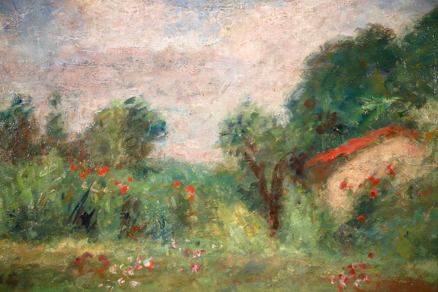 Paysage de campagne - Post-Impressionist Oil, Landscape by Georges D'Espagnat 4