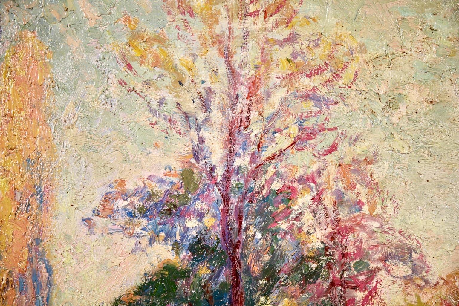 Vernouillet - Post-Impressionist Oil, Autumn Landscape by Georges D'Espagnat 8