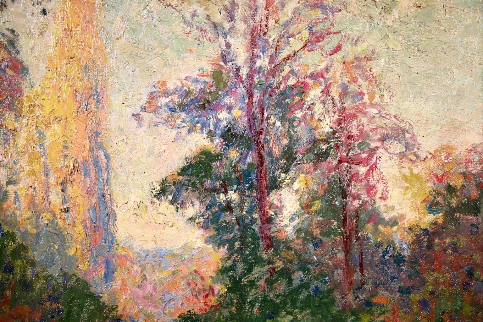 Vernouillet - Post-Impressionist Oil, Autumn Landscape by Georges D'Espagnat 1