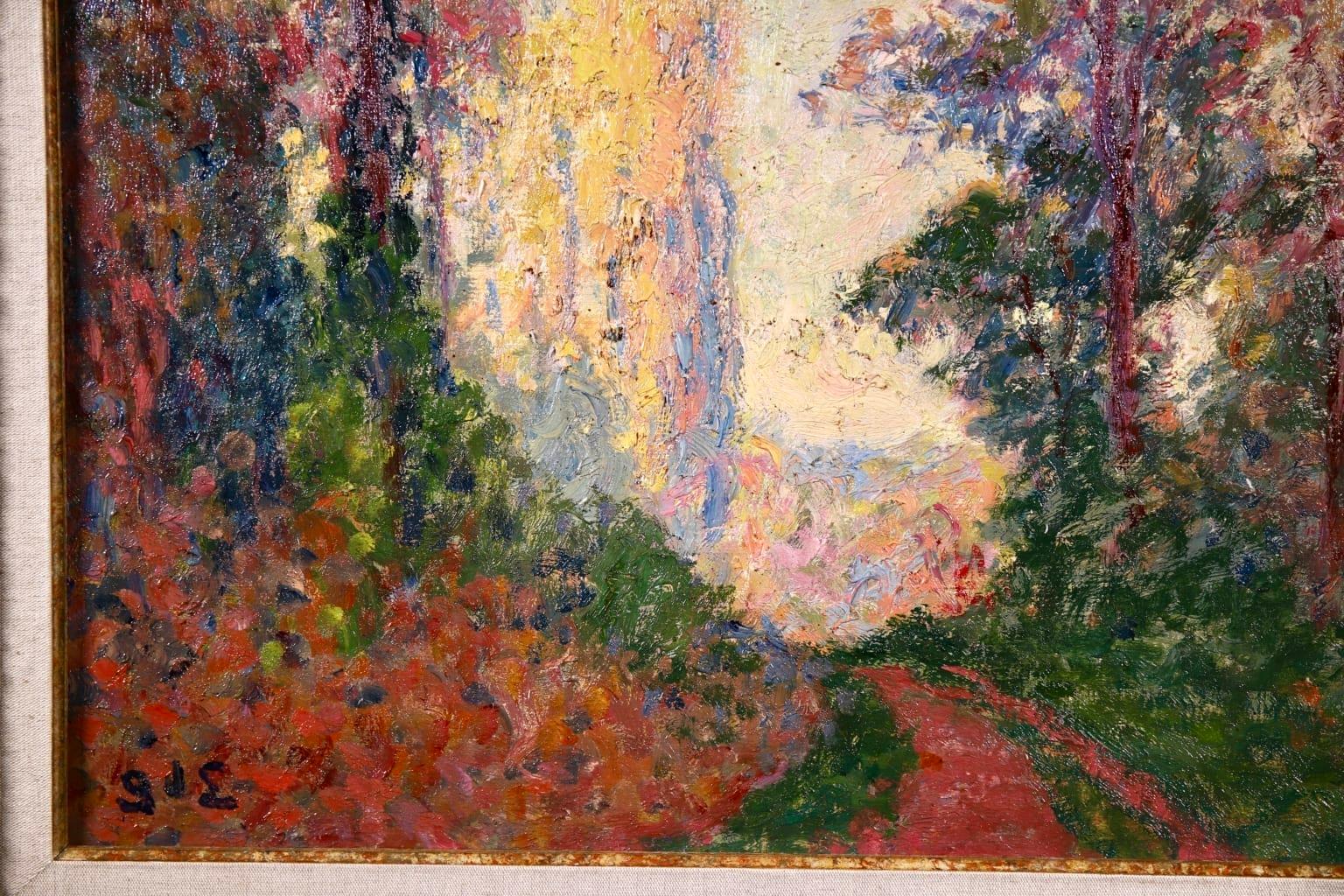 Vernouillet - Post-Impressionist Oil, Autumn Landscape by Georges D'Espagnat 4