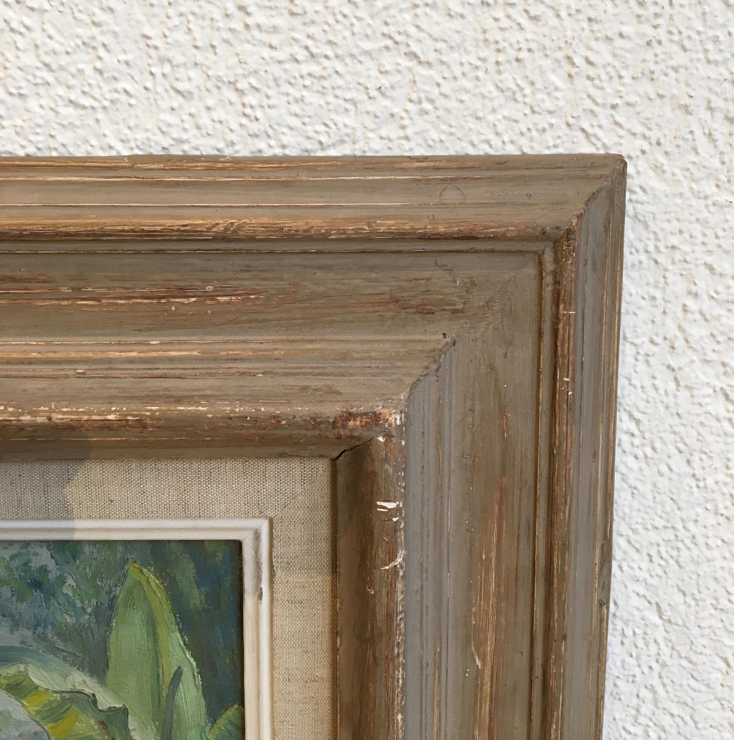 Work on canvas
Beige wooden frame
52 x 60.5 x 2.5 cm
