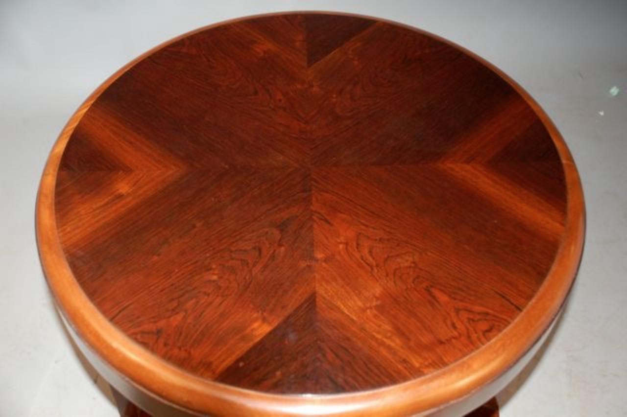 Georges Djo-Bourgeois French Art Deco Modernist Side Table In Good Condition In Philadelphia, PA