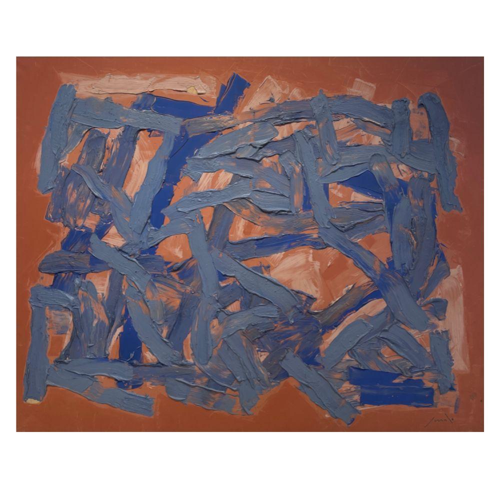 Abstract Painting di Georges Ferrato - Autremer attratto dall'occupazione dei grigi
