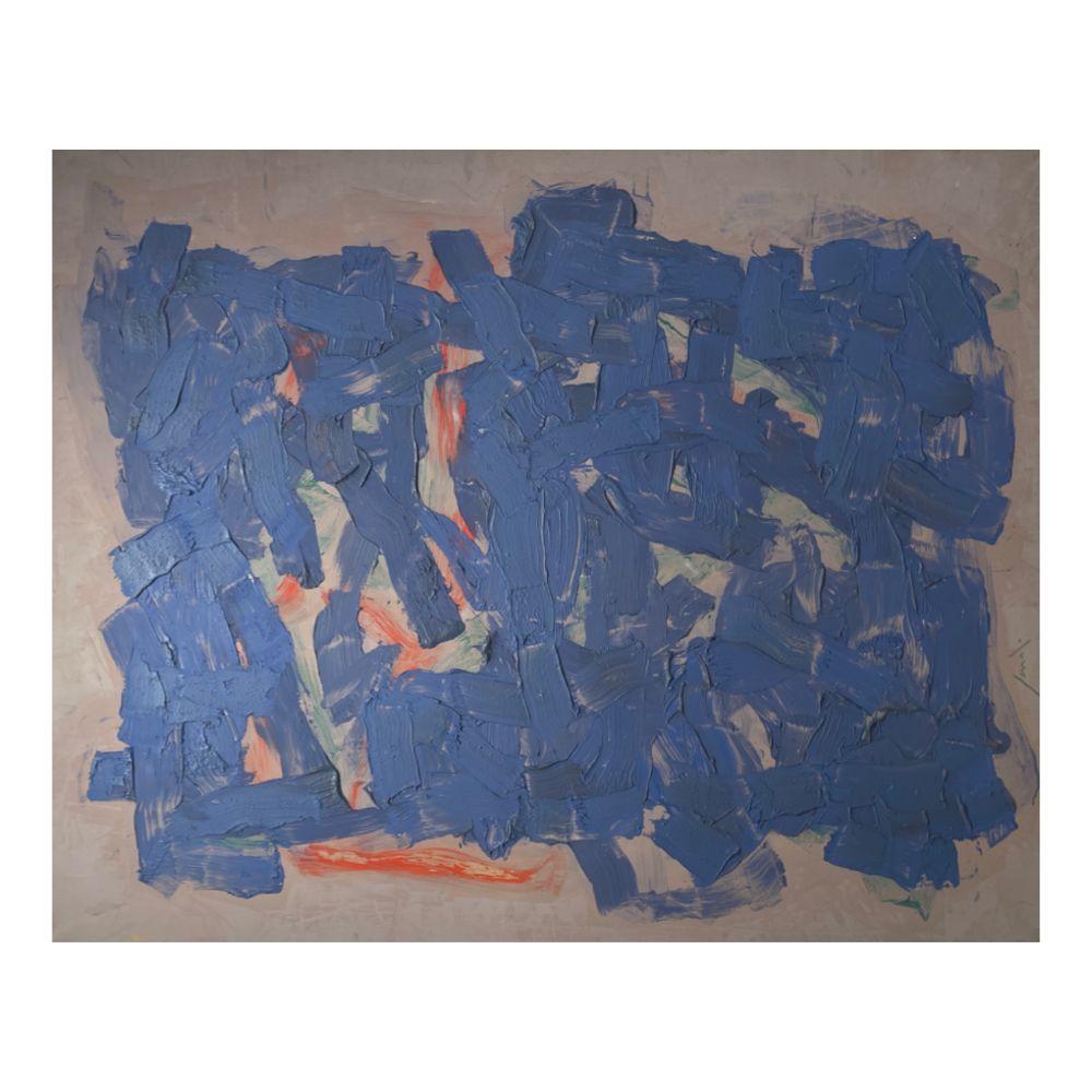 Abstract Painting de Georges Ferrato - Nature morte au petit dyeunes