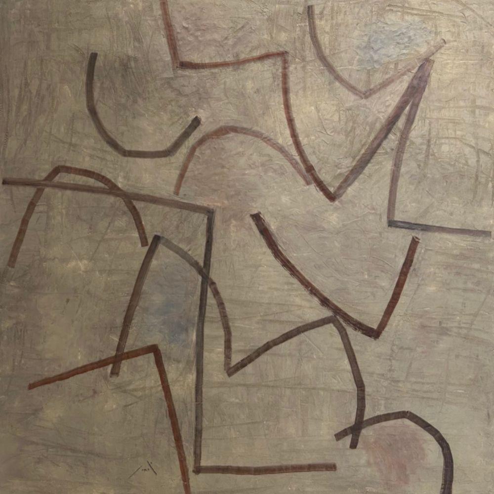 Une part de la nuit - Painting by Georges Ferrato