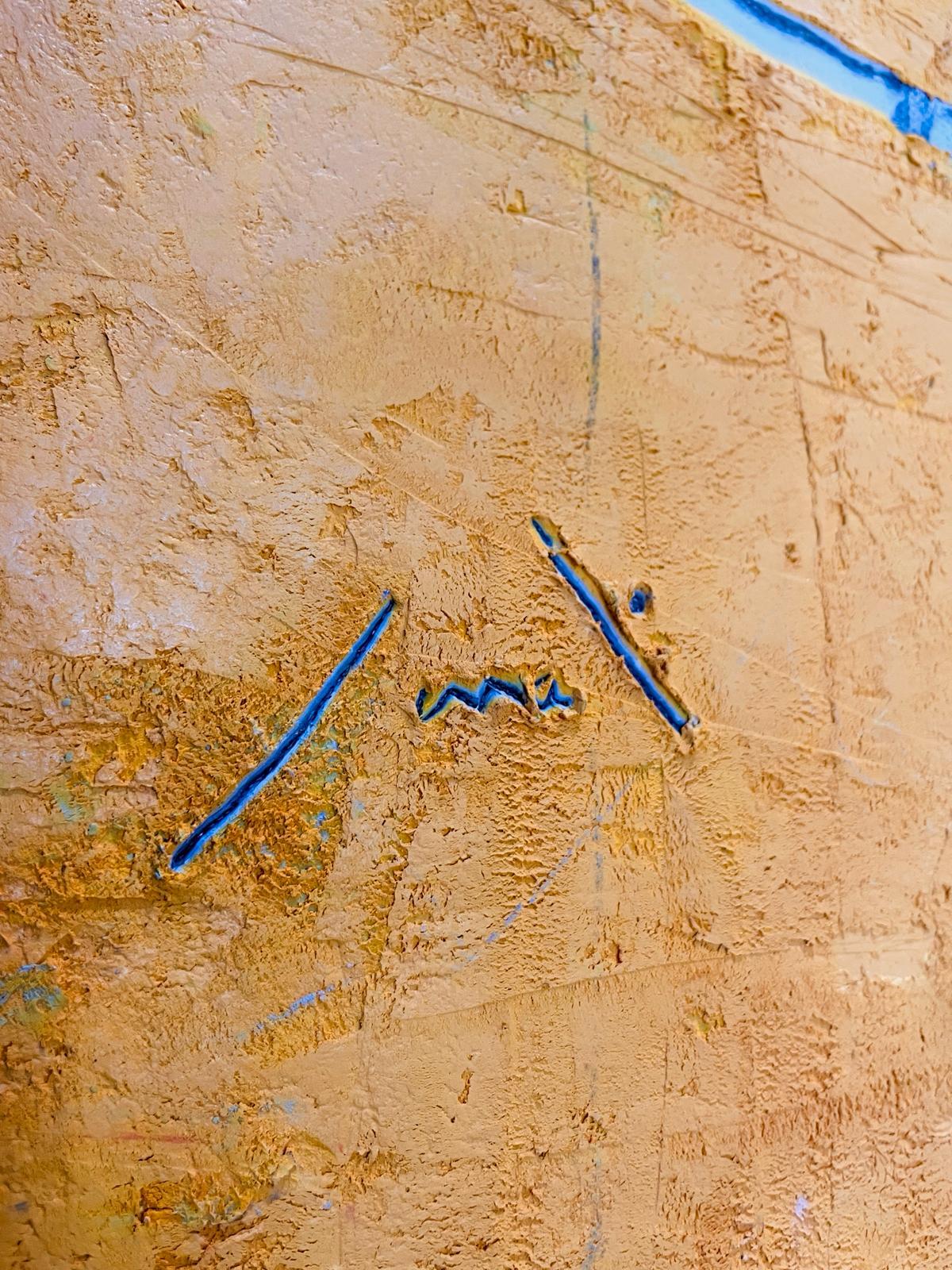 Sommières (Orange), Abstract Painting, von Georges Ferrato