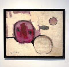 Georges Ferrato, "Abstracto" 1969 - Pintura al óleo abstracta
