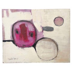 Georges Ferrato, "Abstract" 1969 - Abstract Oil Painting