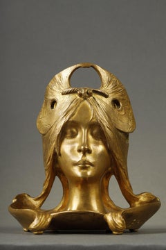 Pied de lampe Art Nouveau