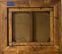 "The Gleaners" French 19th century oil on canvas Barbizon school